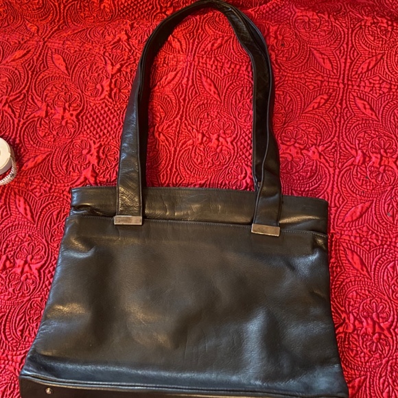 Perlina  genuine top grain leather attaché - Picture 1 of 16